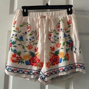 Women’s summer shorts Large cute vacation, beach, pool Size Large New